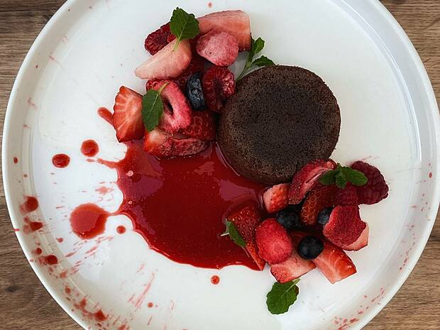 RECEPT: Čokoládový lava cake