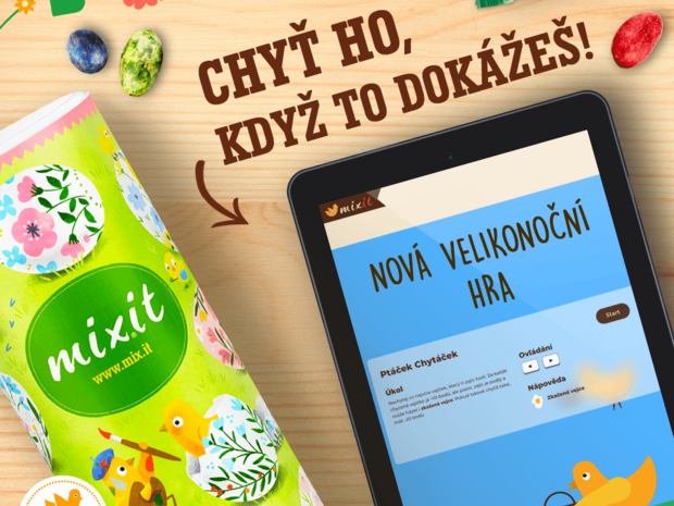 Nová velikonoční hra - Ptáček Chytáček!