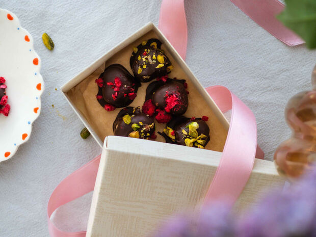 RECEPT: Lásky-plné pralinky
