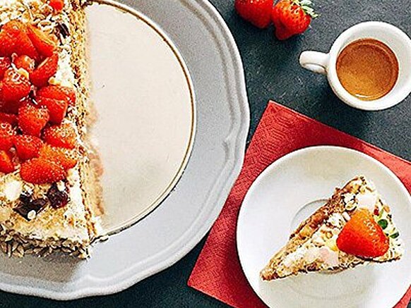 Veganský mrkvový dort s Mixitem