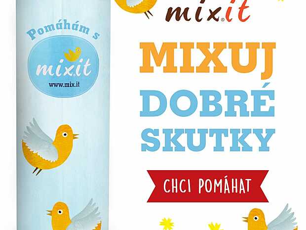 Namixujte si dobrý skutek a pomáhejte s Mixit