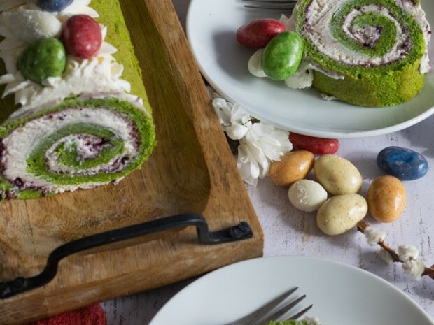 Gâteau Roulé de Pâques