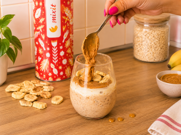Overnight Oats façon Banoffee — le petit-déjeuner de la rentrée