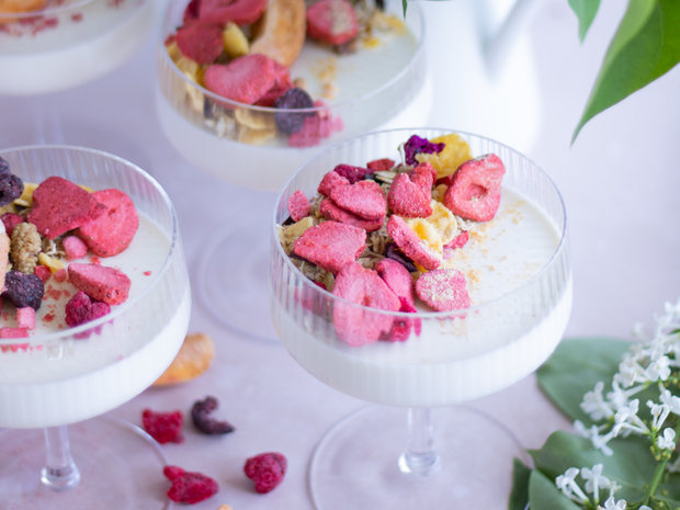 Recept: Vaníliás panna cotta