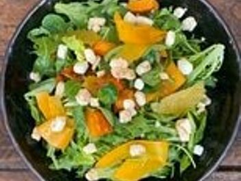 Recept: Sütőtöksaláta Mixit ropogós sajttal