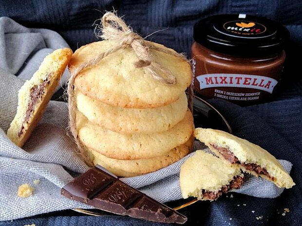 Ciasteczka z ksylitolem i Mixitellą