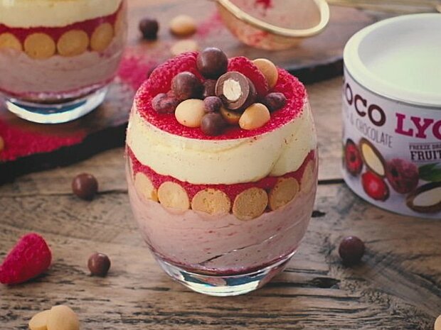 Malinowe Tiramisu