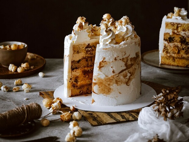 Karmelowy tort