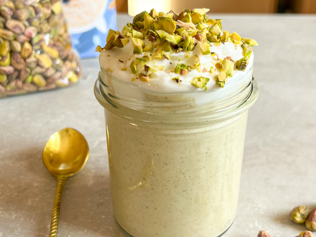Pistachio Overnight Oats: Śniadanie, które robi się samo
