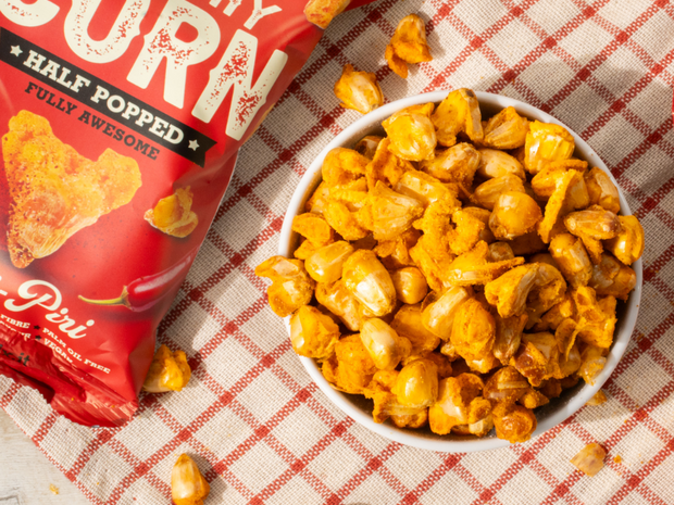 Crunchy corn: Eksplozja popcornu zatrzymana w połowie!
