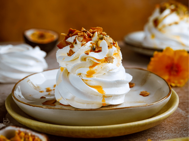 Mini bezy pavlova - egzotyka na jesienne dni