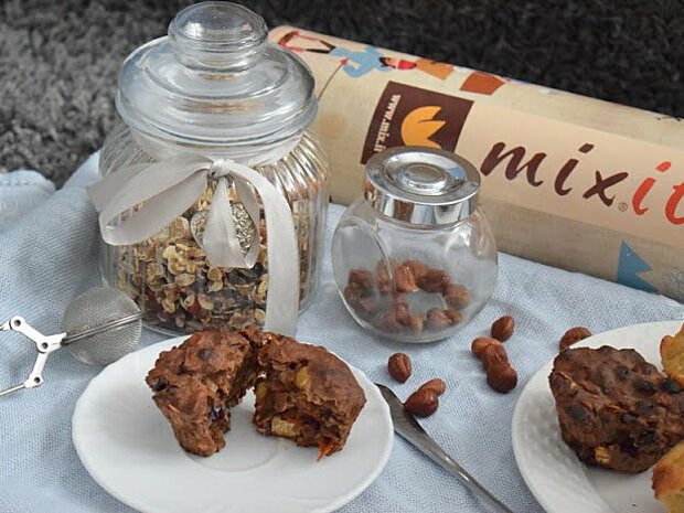 Śniadaniowe muffiny z musli 