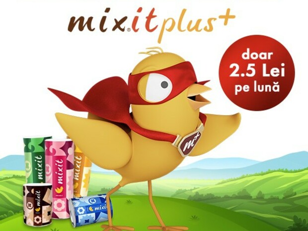 Descoperiți Mixit Plus+, 12 luni de prețuri mai mici și transport gratuit