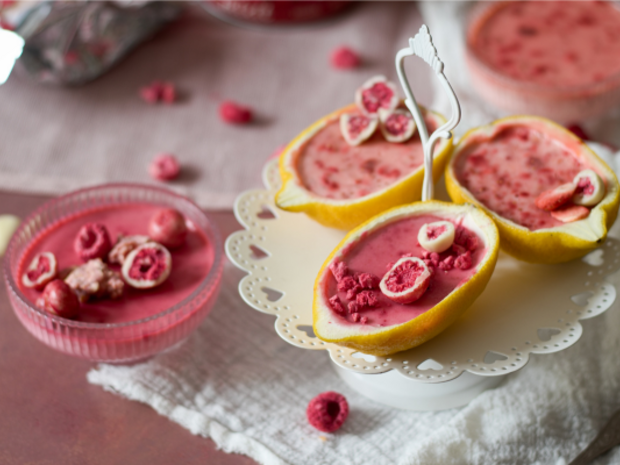 Posset cu Zmeură – Desertul Magic de Valentine’s Day