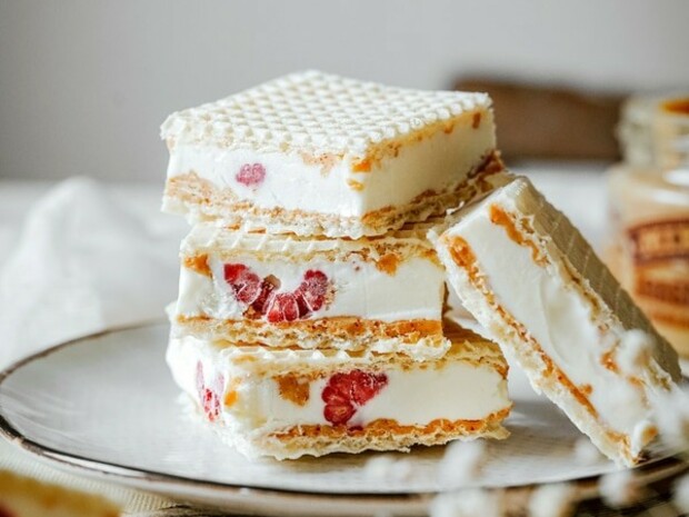 Rețetă: Înghețată sandwich