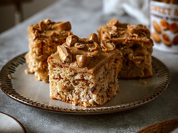 Recept: Jablkovo-orechový koláč