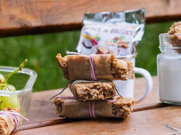 Recept: Flapjacky na cesty