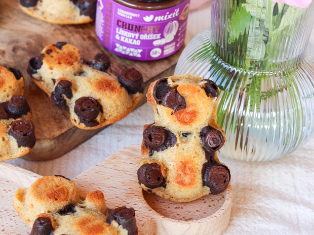 Recept: Tvarohový brumíci s Mixitellou