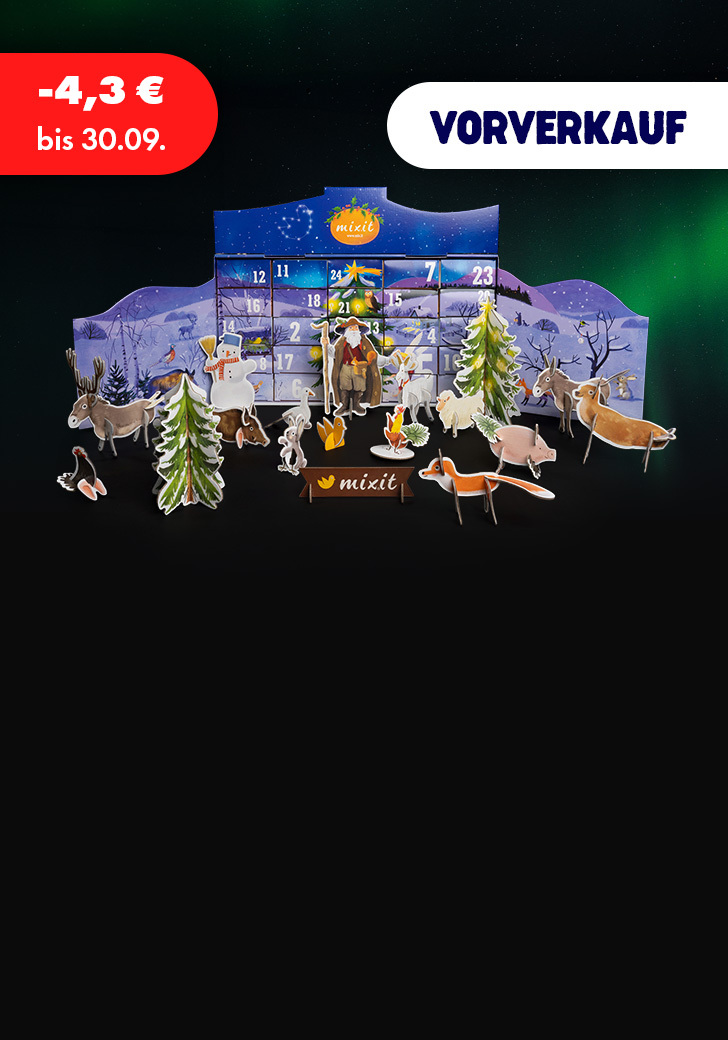 Adventskalender im Vorverkauf
