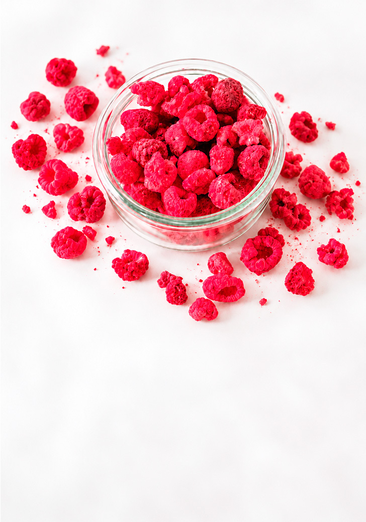 FRAMBOISES CROUSTILLANTES