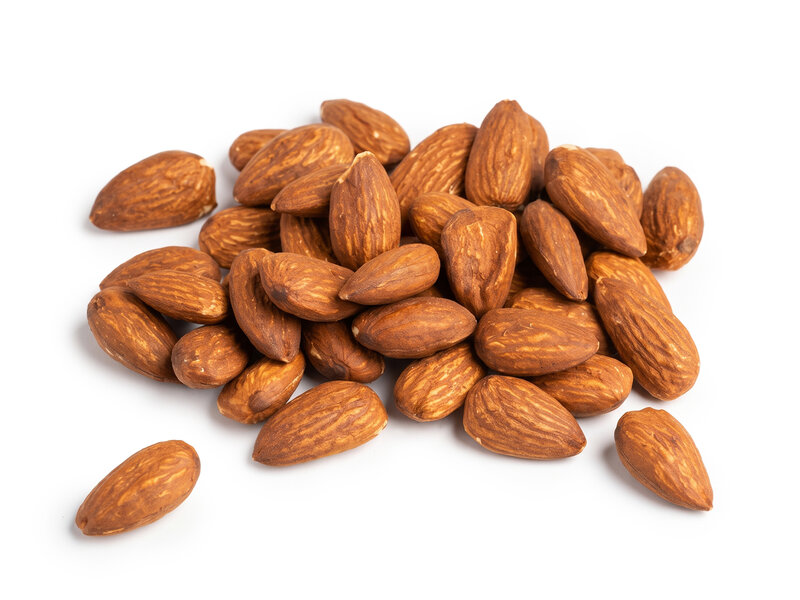 Amandes entières grillées