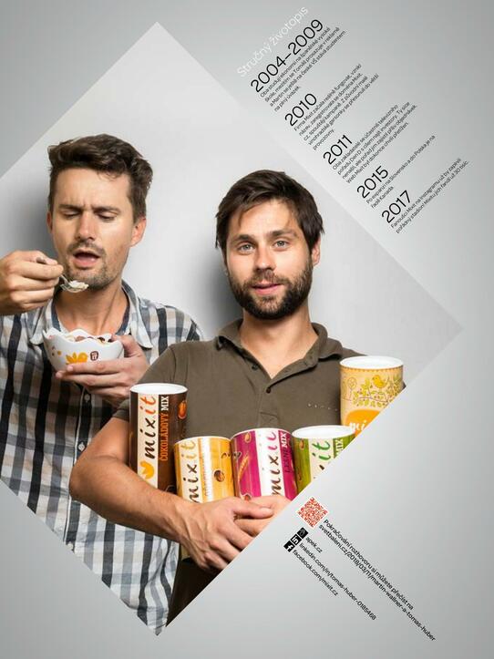 Martin Wallner a Tomáš Huber zakladatelé firmy Mixit