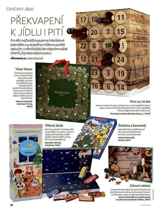PŘEKVAPENÍ K JÍDLU I PITÍ