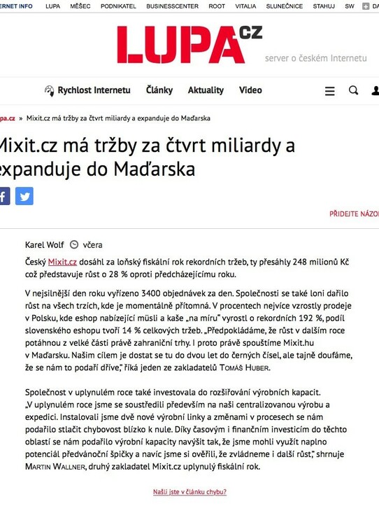 lupa.cz 28. 5.