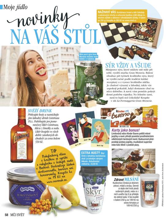 novinky NA VÁŠ STŮL - říjen