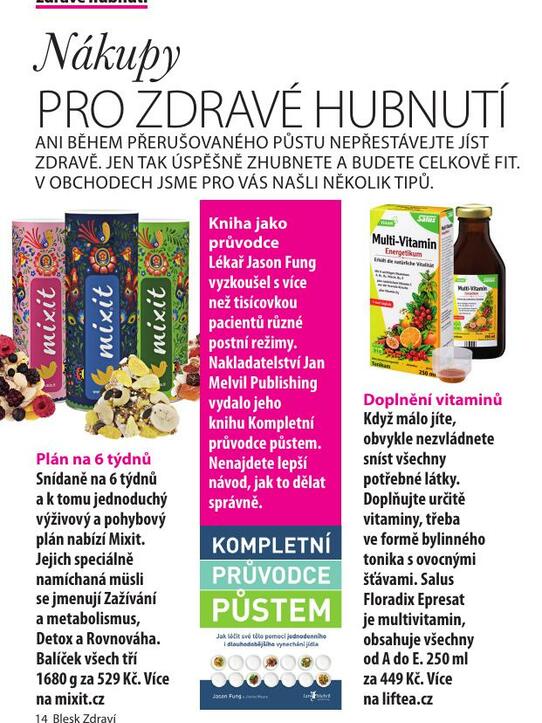 Nákupy PRO ZDRAVÉ HUBNUTÍ