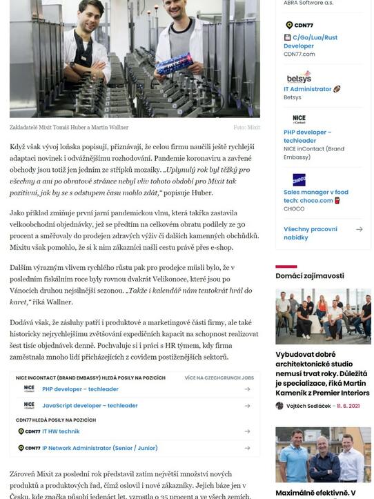 czechcrunch.cz 13. 6. 2021