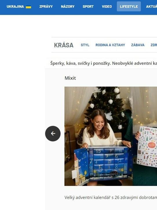 Šperky, káva, svíčky i ponožky. Neobvyklé adventní kalendáře, po kterých nepřiberete