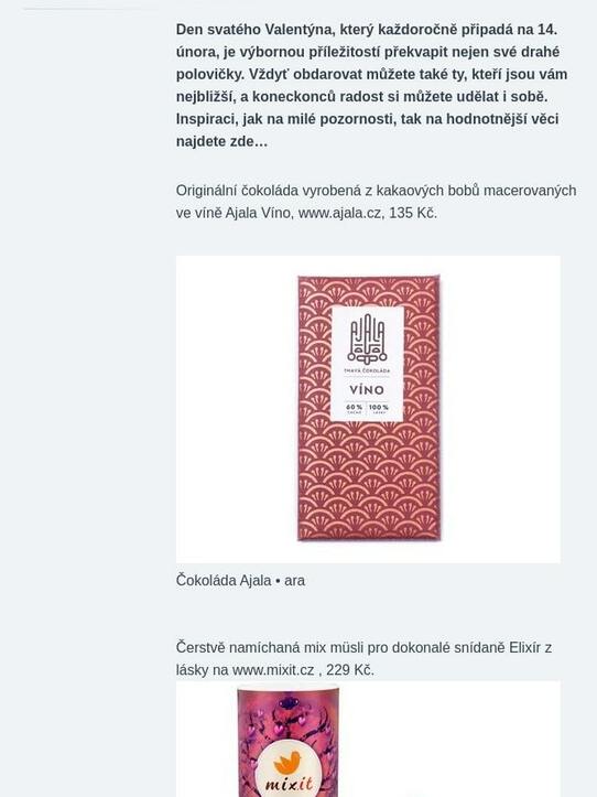 Valentýn se blíží: Přinášíme tipy na dárky!