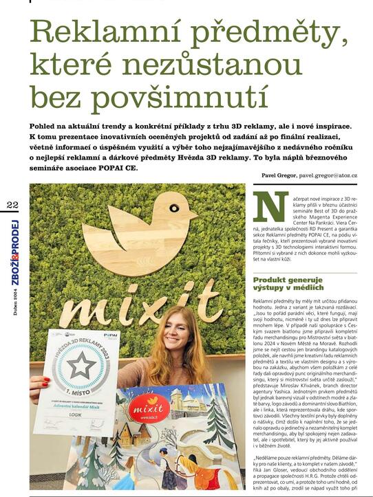 Reklamní předměty, které nezůstanou bez povšimnutí