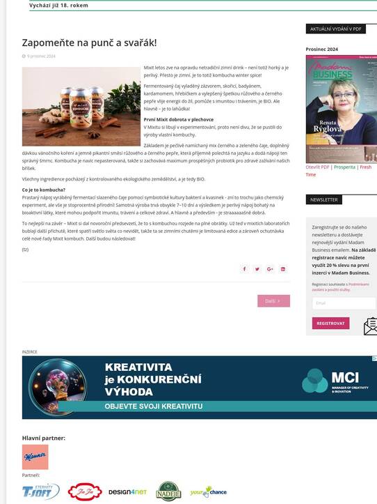 Zapomeňte na punč a svařák!