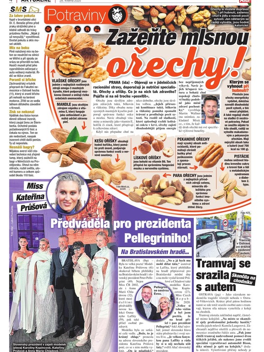 Zažeňte mlsnou ořechy!
