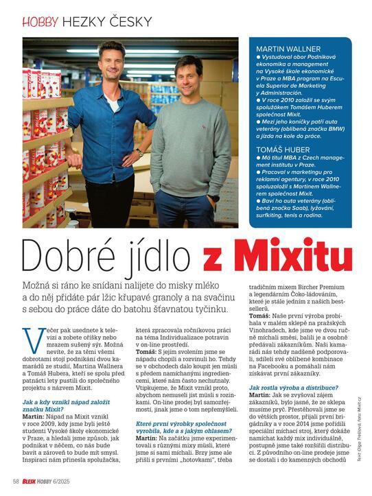 Dobré jídlo z Mixitu