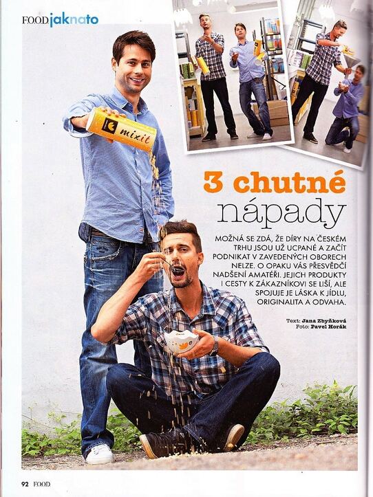 F.O.O.D.: 3 chutné nápady