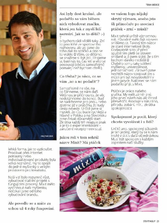 Starting-up: Mixit