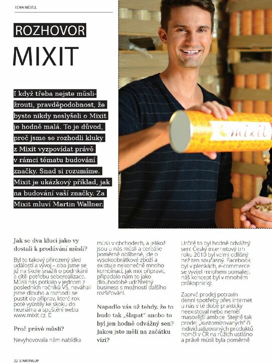 Starting-up: Mixit