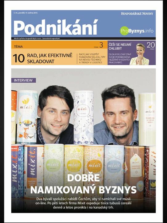 Hospodářské noviny: S naším müsli jsme vyrazili za oceán