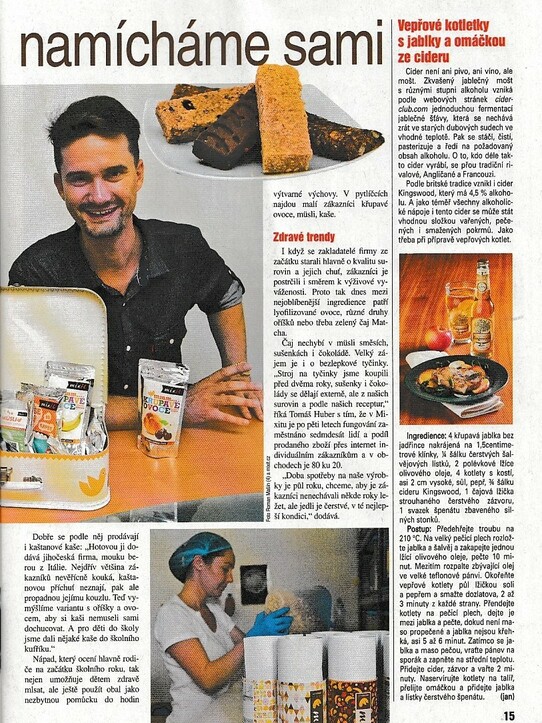 Právo - Víkend: Jsme hraví: müsli si rádi namícháme sami