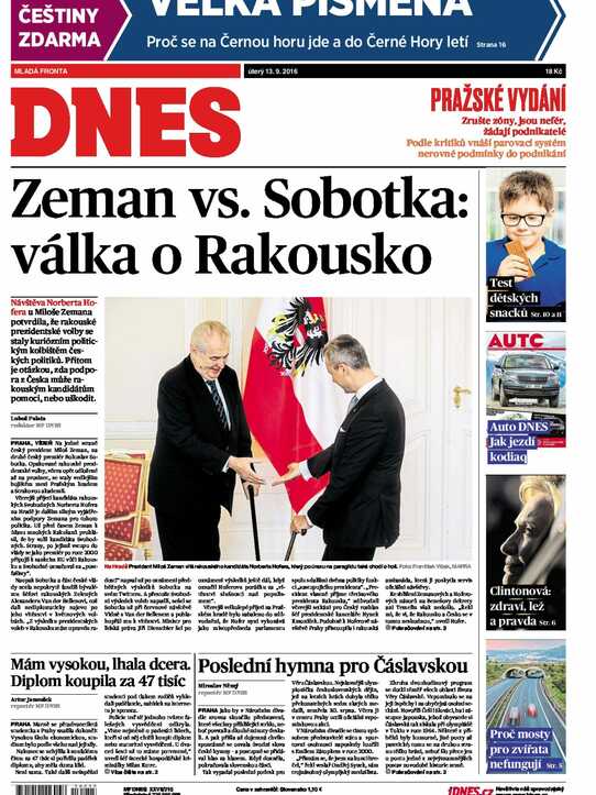 Mladá fronta DNES: Žádná zdravá svačinka. Až na výjimky to jsou pouhé pamlsky
