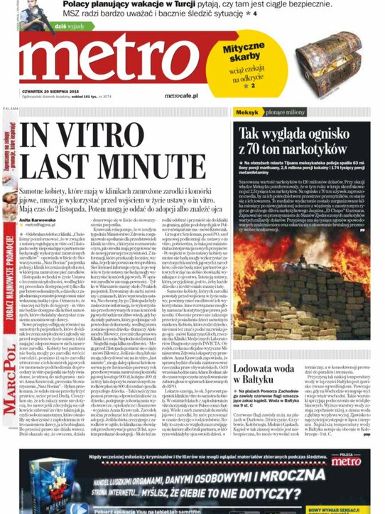 Metro 20.8.2015