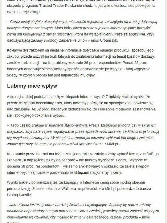 Komputerwfirmie.org: Chwytliwa domena to nie wszystko! Co lubimy, a czego nie w sklepach internetowych