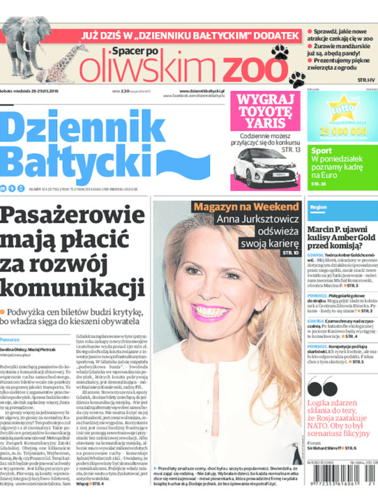 Dziennik Bałtycki: Na wakacje z rowerem