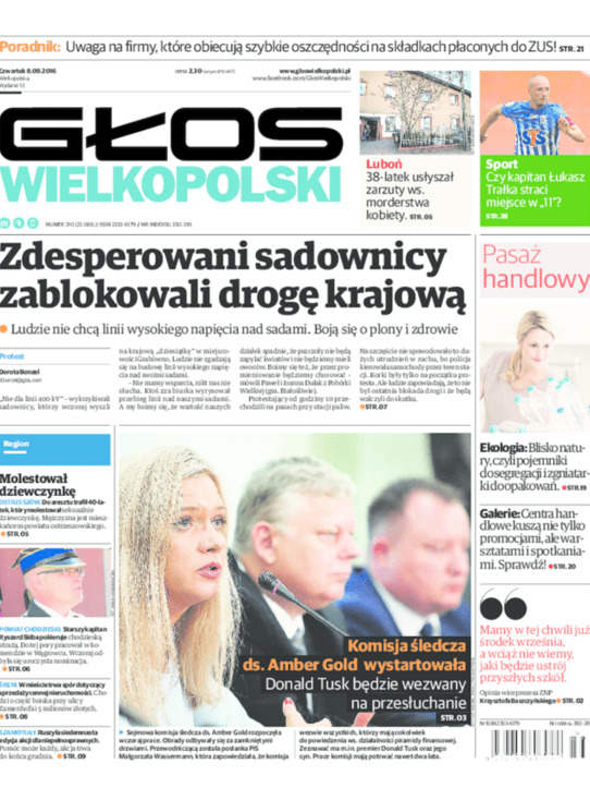 Głos Wielkopolski: Posiłek do tornistra