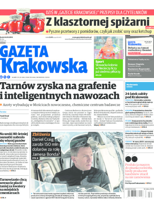 Gazeta Krakowska: Odchudzaj się z rozsądkiem