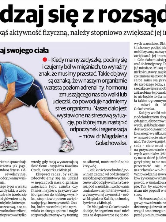 Kurier Lubelski: Odchudzaj się z rozsądkiem