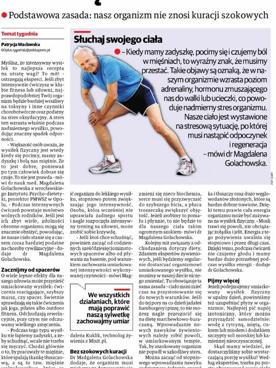 Nowiny: Odchudzajmy się z rozsądkiem